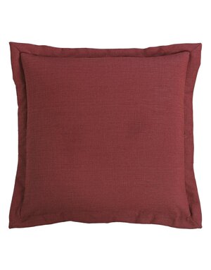 Red Euro Sham 27 x 27