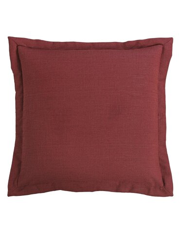 Red Euro Sham 27 x 27
