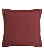 Red Euro Sham 27 x 27