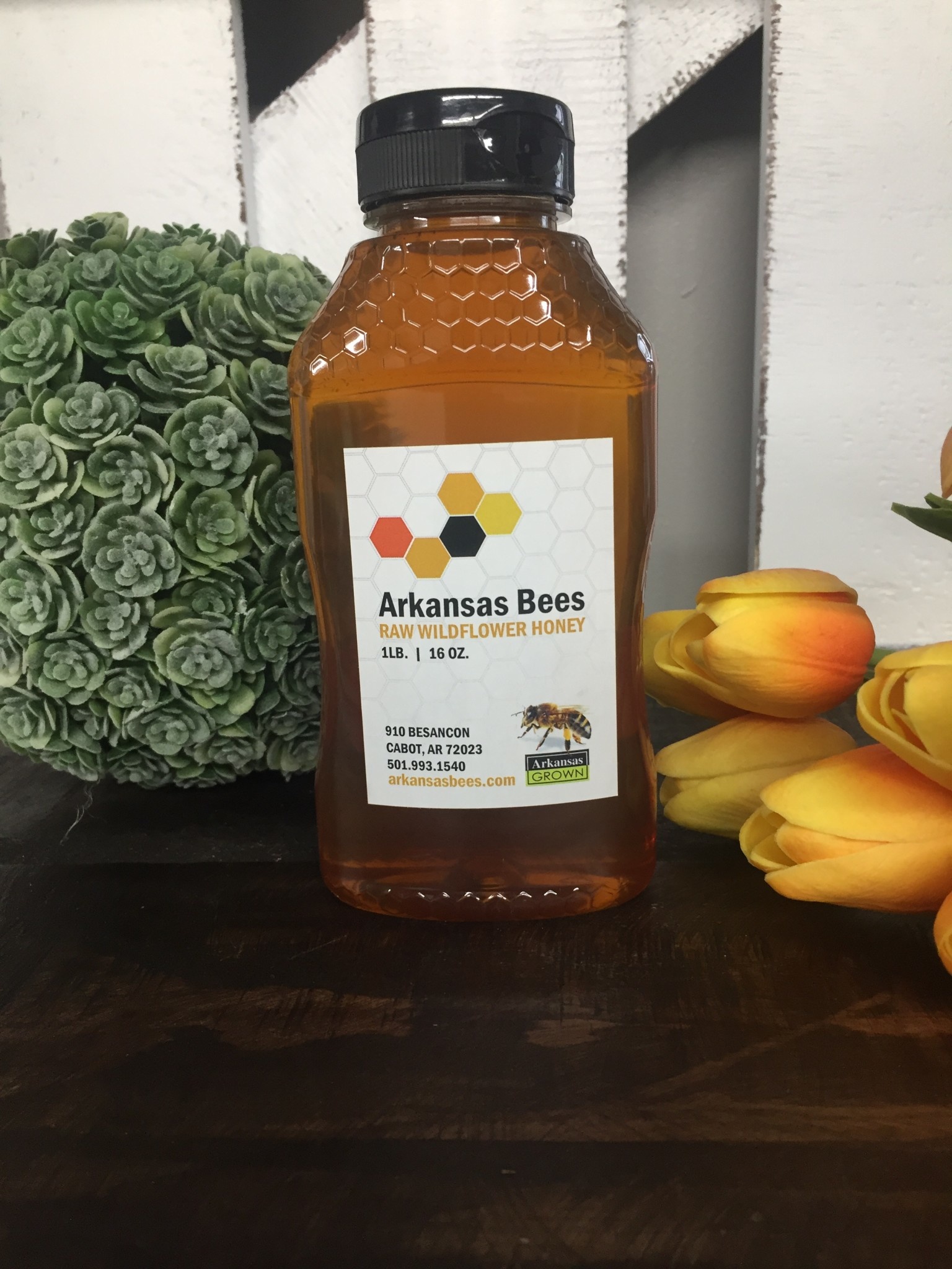 Arkansas Bees Honey 16 OZ.