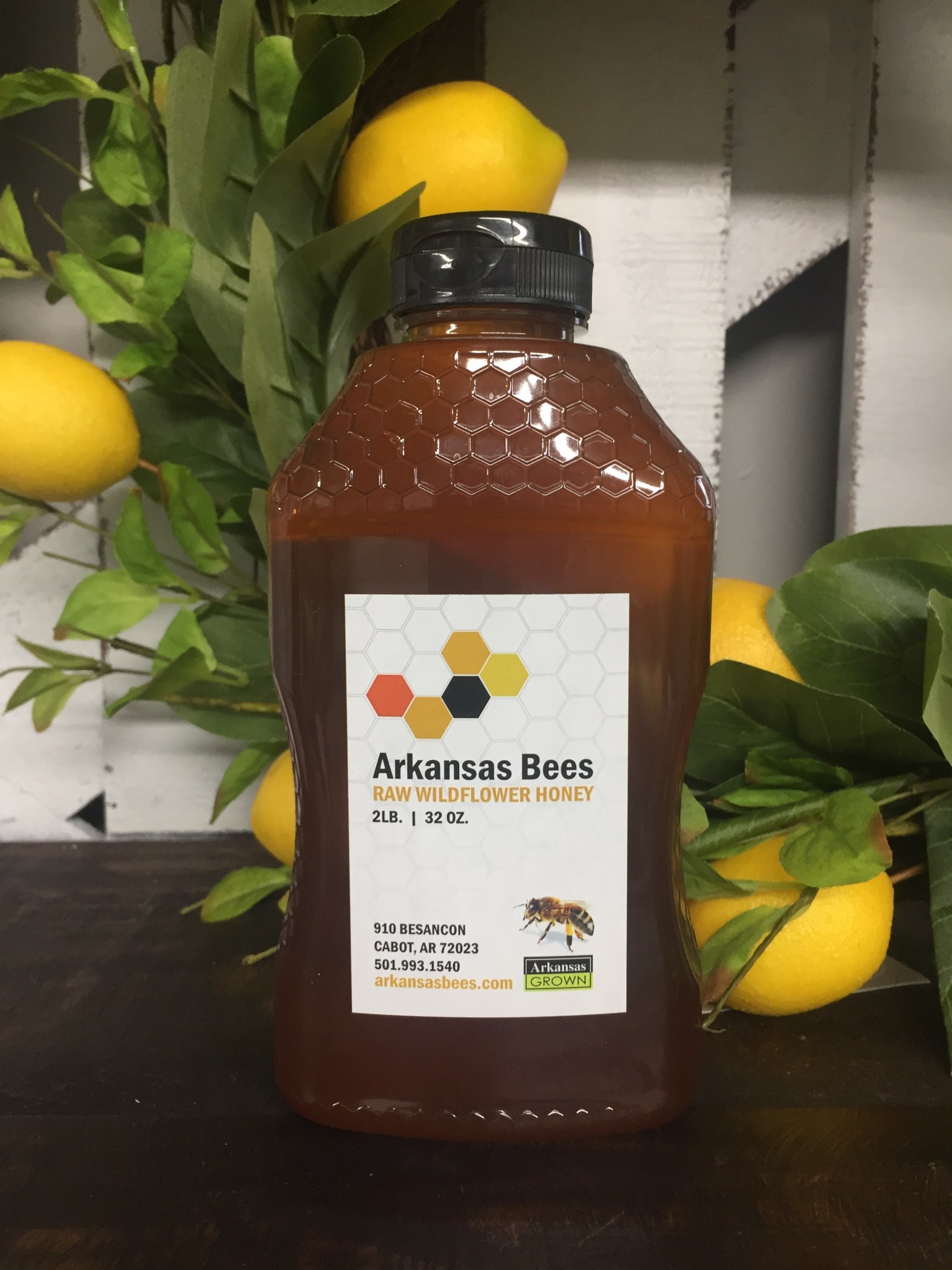 Arkansas Bees Honey 32 OZ.