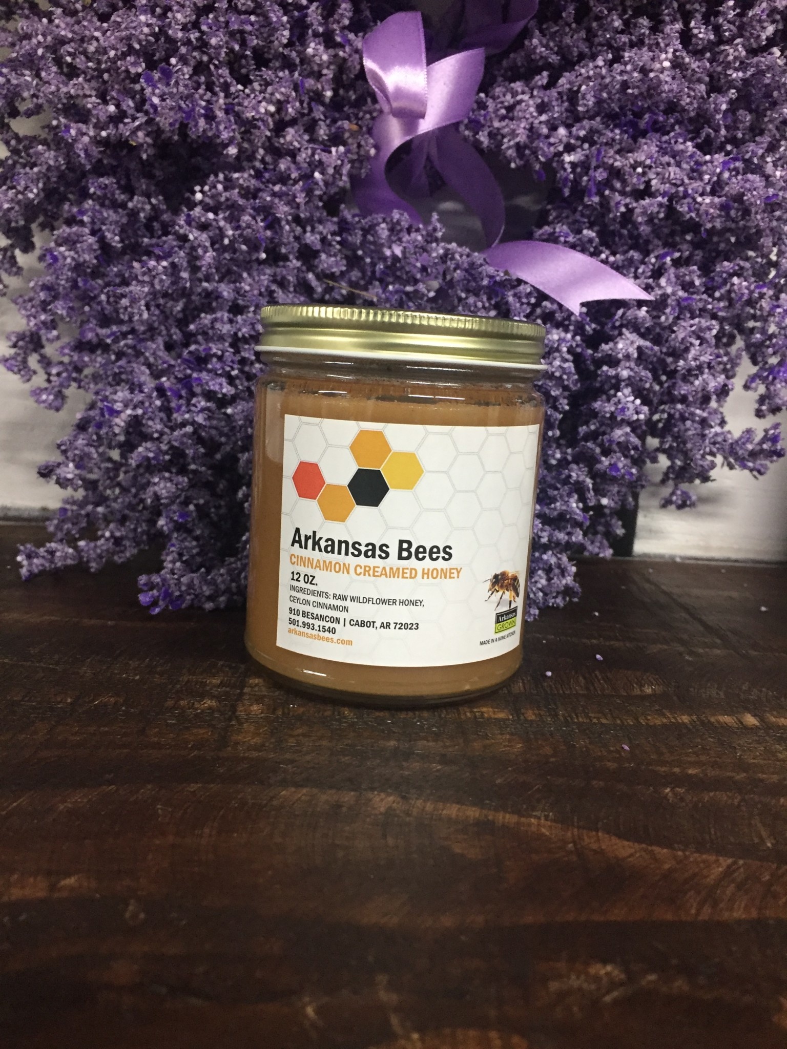Cinnamon Creamed Honey 12 oz