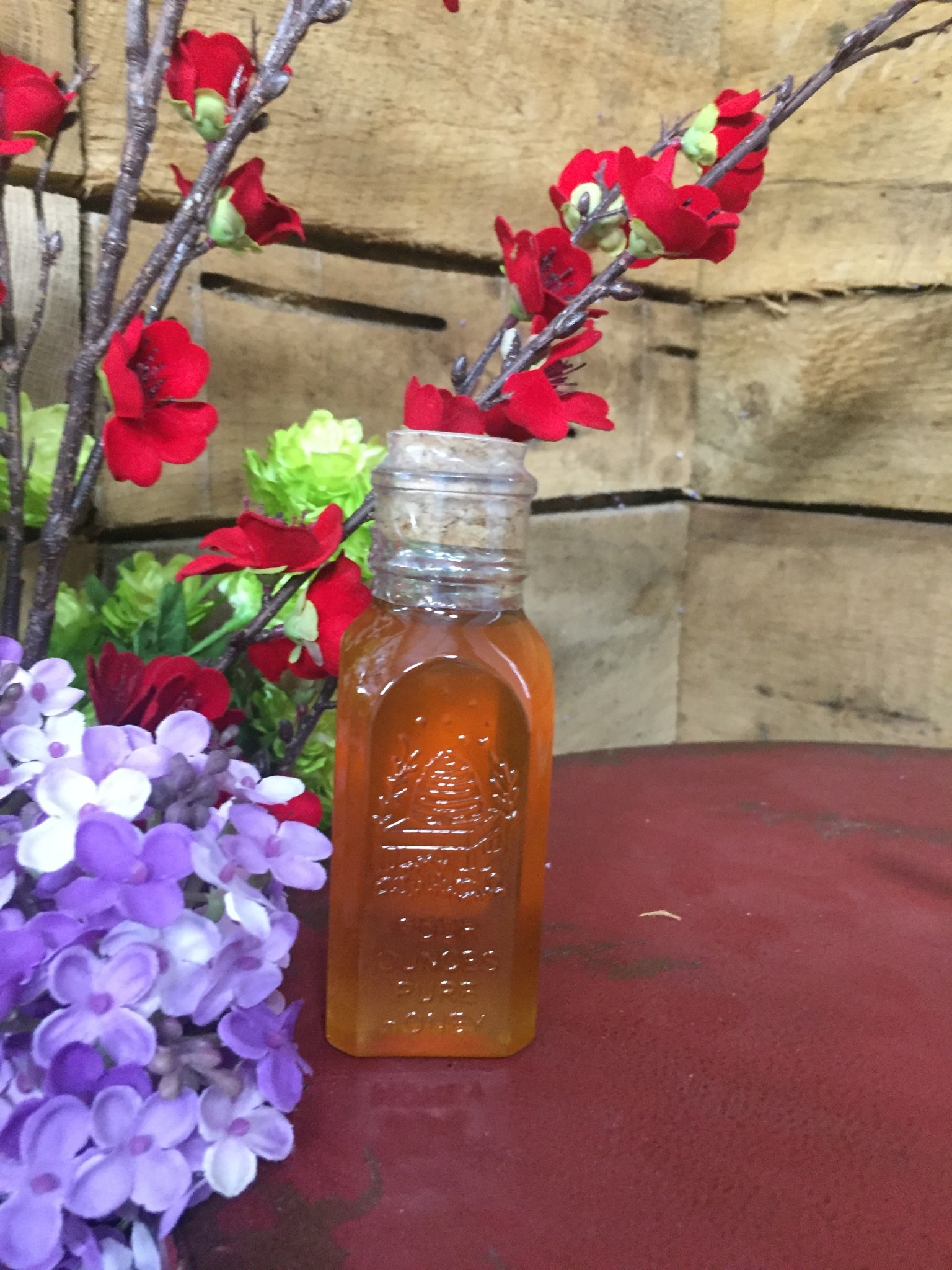 Download Raw Wildflower Honey Jar 4 oz - Down South, Inc. Yellowimages Mockups