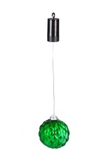 5" Shatterproof Outdoor Safe Battery Operated LED Ornament Green