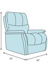 Jackson Furniture Buckley Power Lift Recliner - Portabella