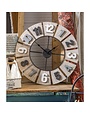 Wood and Metal Wall Clock