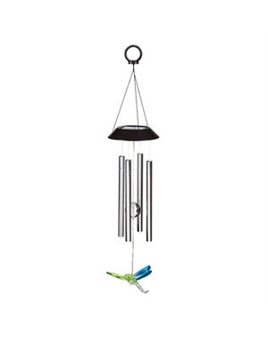 27.8"L Solar Windchime - Dragonfly