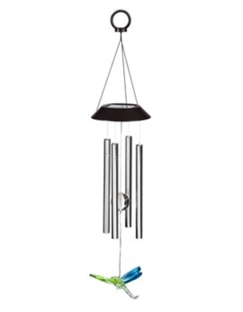 27.8"L Solar Windchime - Dragonfly