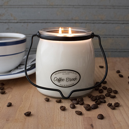 Butter Jar 16 oz Coffee Break