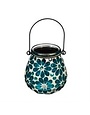 Mosaic Solar Lantern - Turquoise