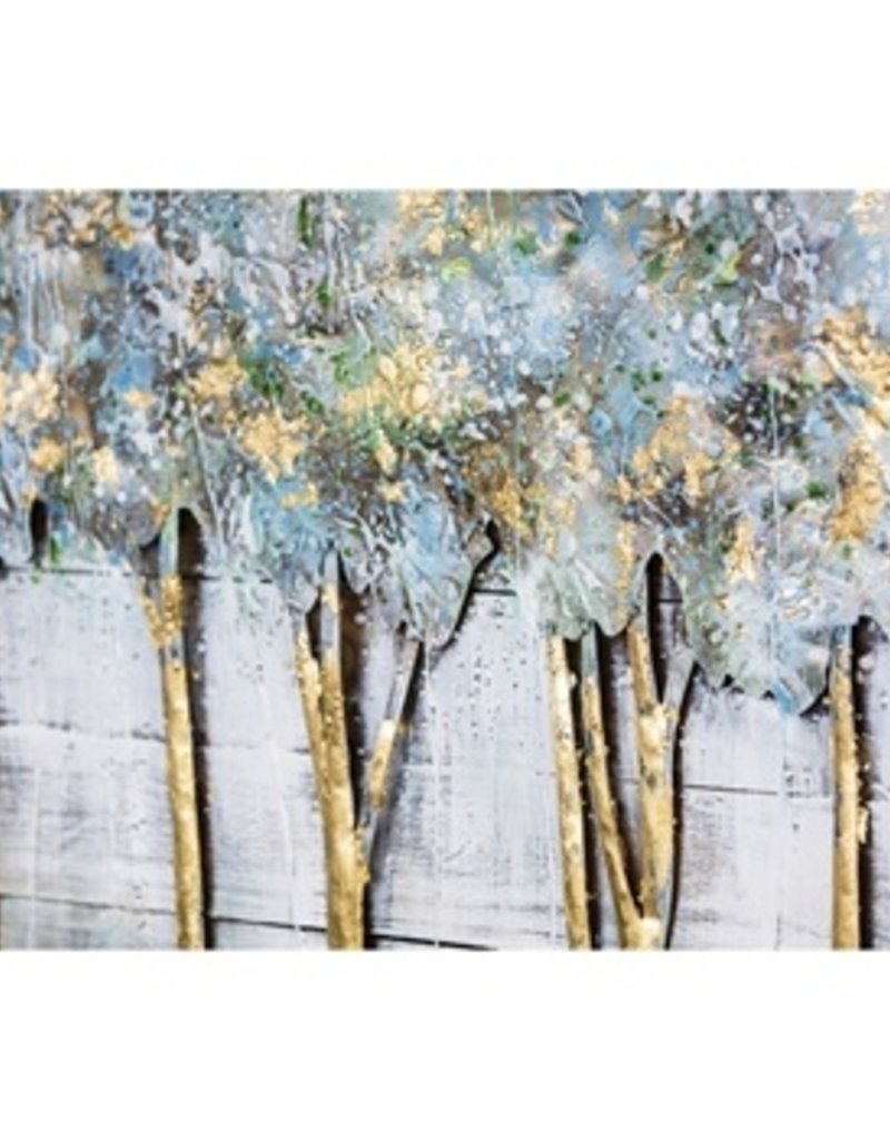 Handcrafted Trees 3D Metal Wall décor