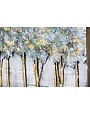 Handcrafted Trees 3D Metal Wall décor