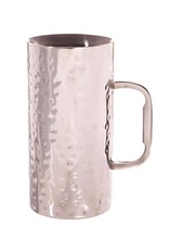 Double Wall Stainless Steel (Silver) Beer Cup 20 oz