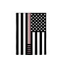 Nurse Thin Line Garden Suede Flag
