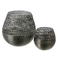 Silver Basket, Set of 2