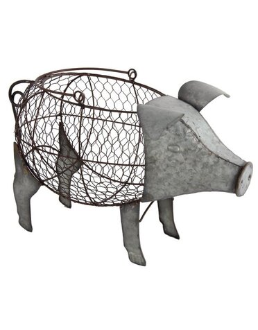 Metal Pig Basket