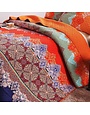 Rich Printed Boho 3 PC Quilt Set - Queen