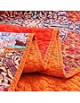 Rich Printed Boho 3 PC Quilt Set - Queen