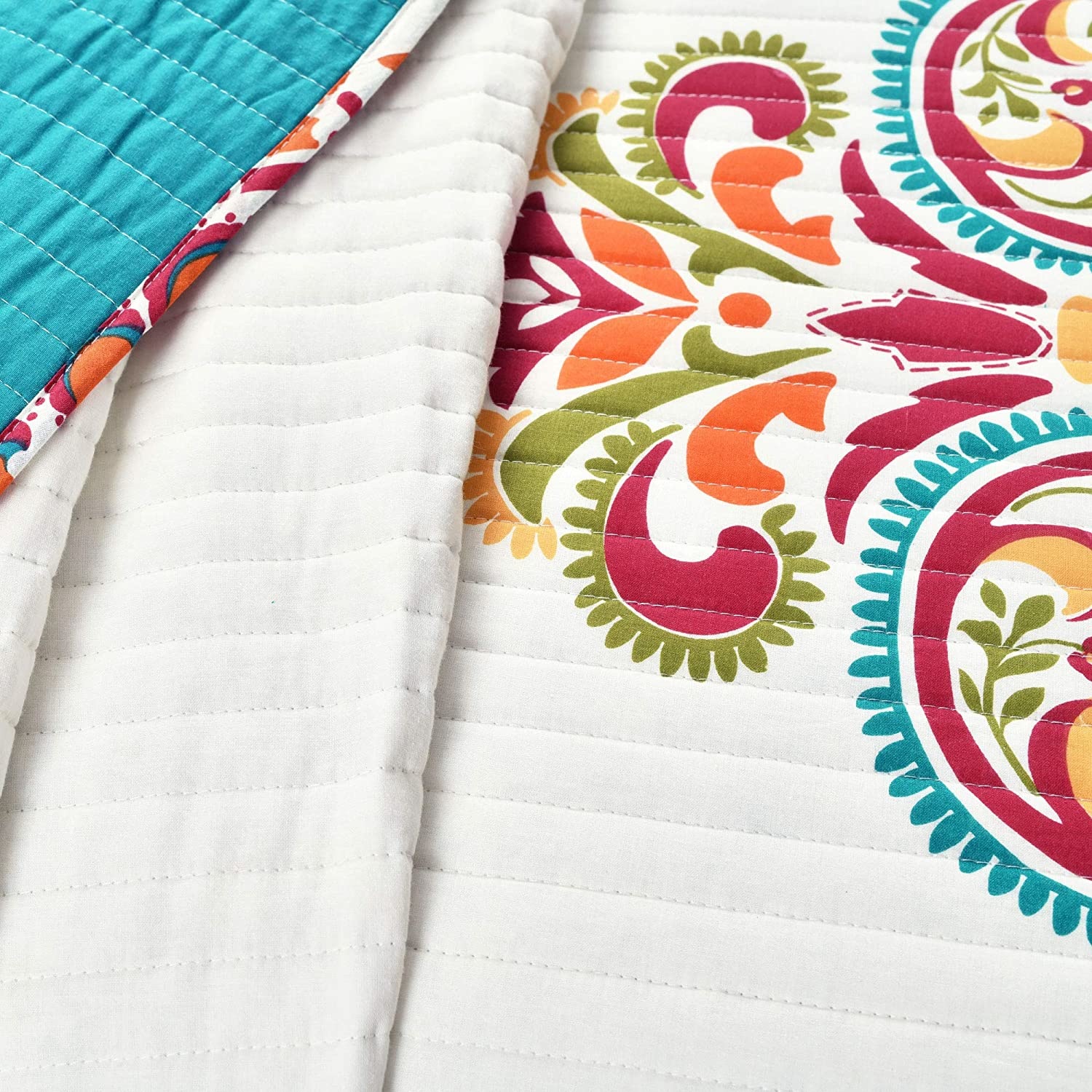 Clara 3 PC Quilt Set - Queen