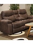 Palmer Power Head & Lumbar, Heat & Massage Loveseat - Saddle