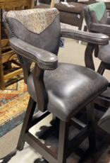 Waller Counter Stools - Mystic/Aged Gator Egyptian