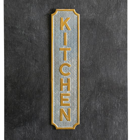 Kitchen Metal Wall Sign