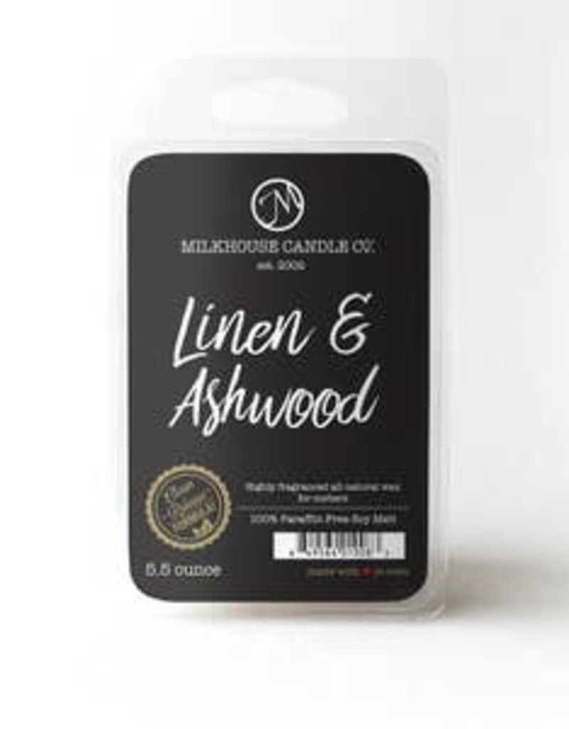 Large Fragrance Melts: Linen & Ashwood