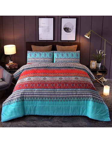 Nice Night 3 PC Comforter Set - Queen