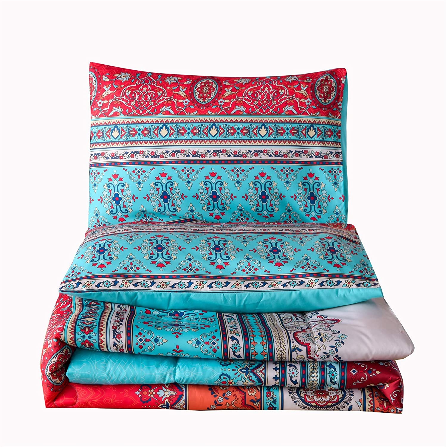 Nice Night 3 PC Comforter Set - Queen