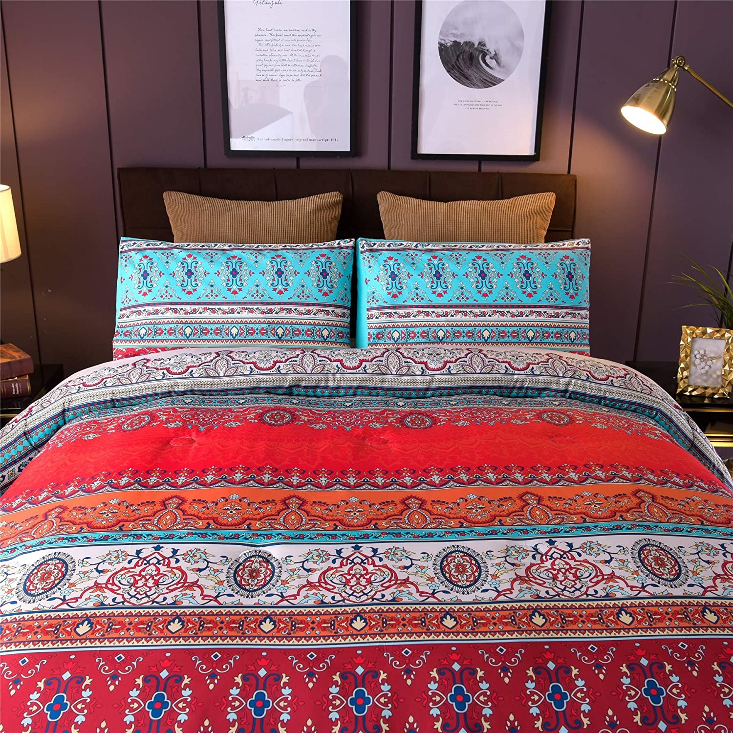A Nice Night 3 PC Comforter Set - King