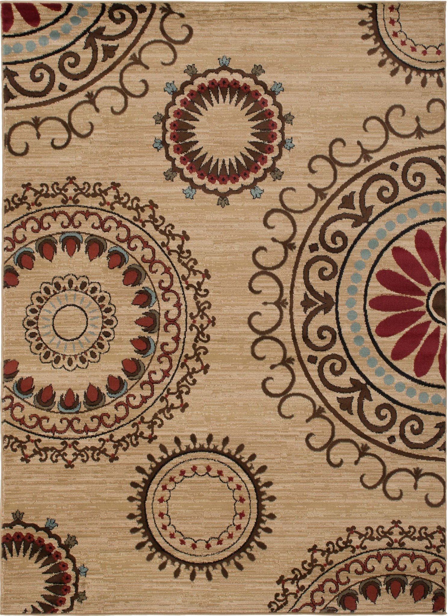 KALEIDOSCOPE BEIGE 5X8 CT6711