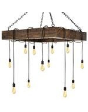 Penn station 12 Lt Chandelier