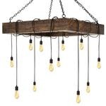 Penn station 12 Lt Chandelier