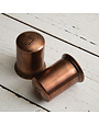 Copper Finish Salt and Pepper Shakers
