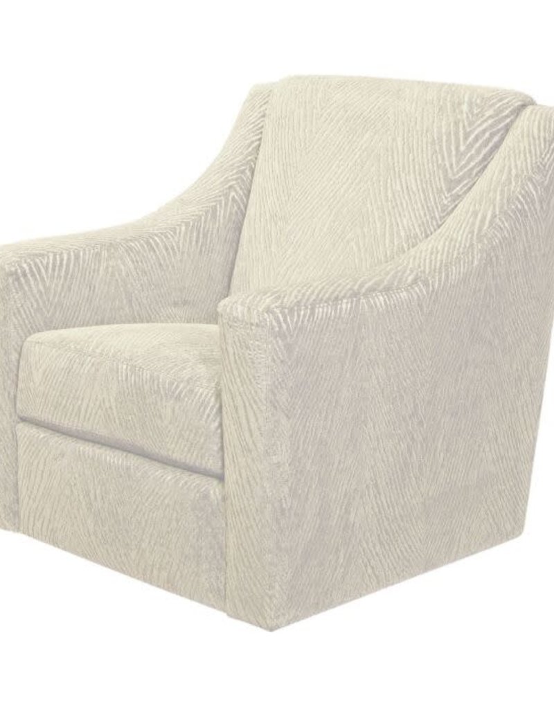 Lamar Swivel Chair - Cream