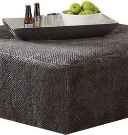 Mammoth 51" Cocktail Ottoman - Smoke