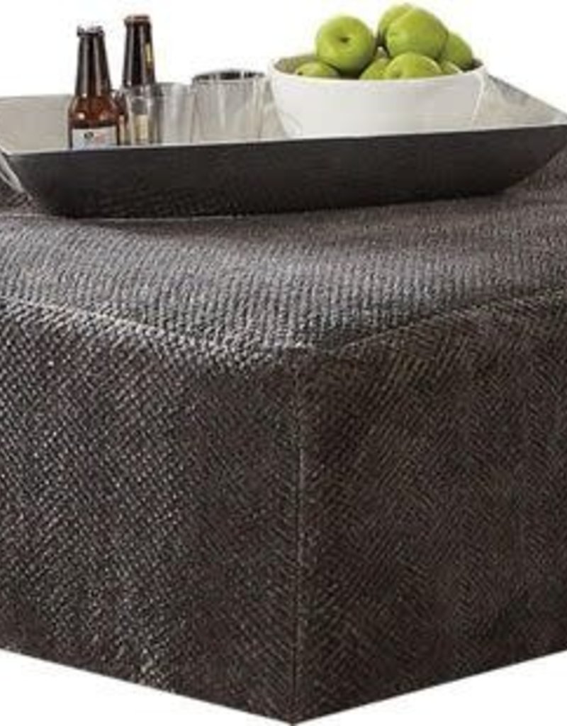 Mammoth 51" Cocktail Ottoman - Smoke