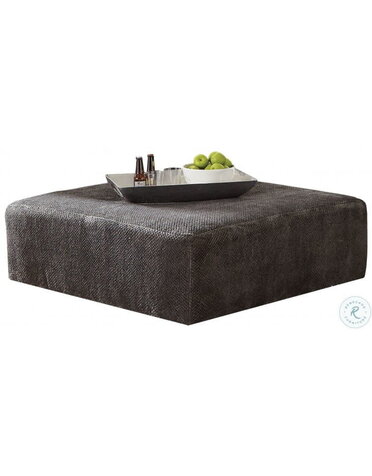Mammoth 40" Cocktail Ottoman - Smoke