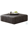 Mammoth 40" Cocktail Ottoman - Smoke
