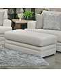 Zeller 40" Ottoman - Cream