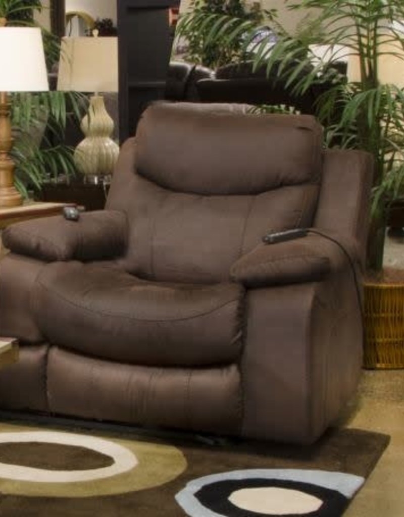 Jackson Furniture Palmer Power Head & Lumbar, Heat & Massage Recliner - Saddle