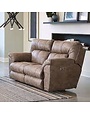 Hollins Power Reclining Loveseat - Coffee