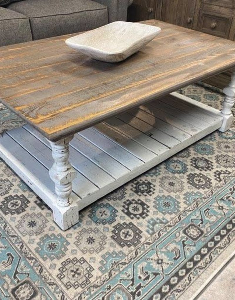 Mission Coffee Table - White