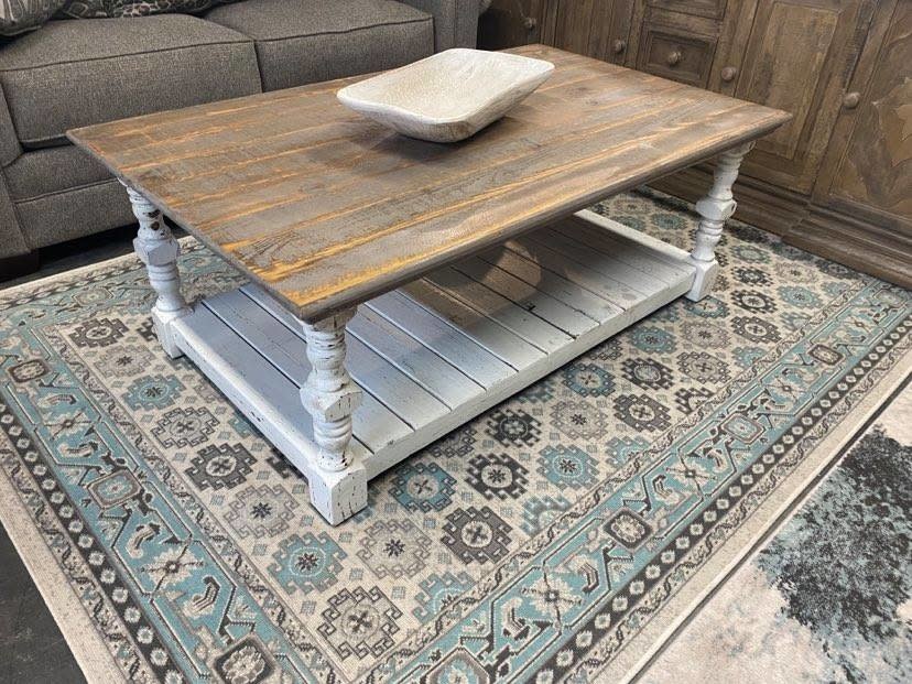 Mission Coffee Table - White