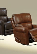 Jackson Furniture Hoffner Swivel Rocker Recliner - Chocolate