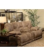 Jackson Furniture Voyager Layflat Reclining Console Loveseat - Brandy DISCO 11/25