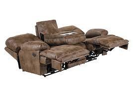Voyager Lay flat Reclining Sofa (Fold Down Console) - Elk DISCO 11/25