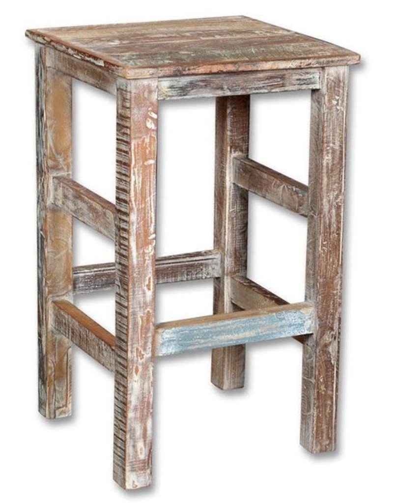 Cornwall 30'' Bar Stool - Antique White