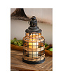 Metal and Rattan Lantern
