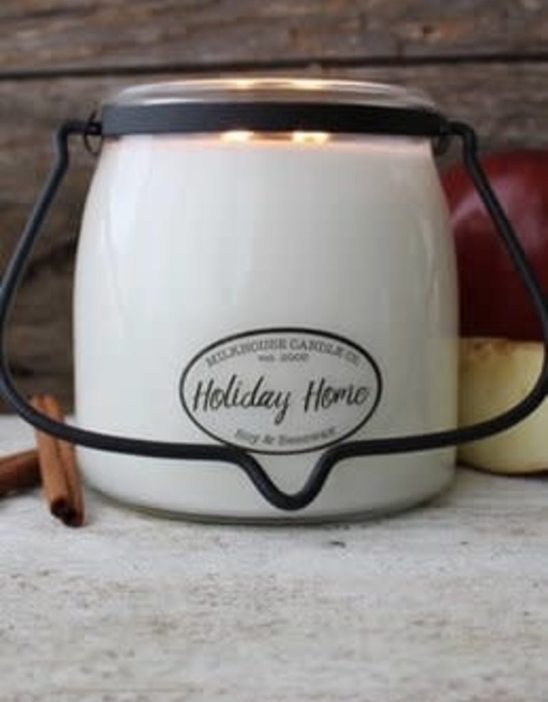 Butter Jar 16 oz. - Holiday Home